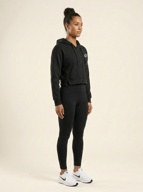Motion Cropped Hoodie