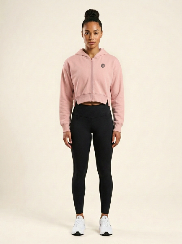 Motion Cropped Hoodie