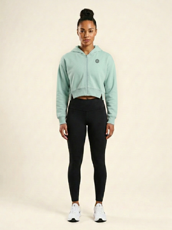 Motion Cropped Hoodie