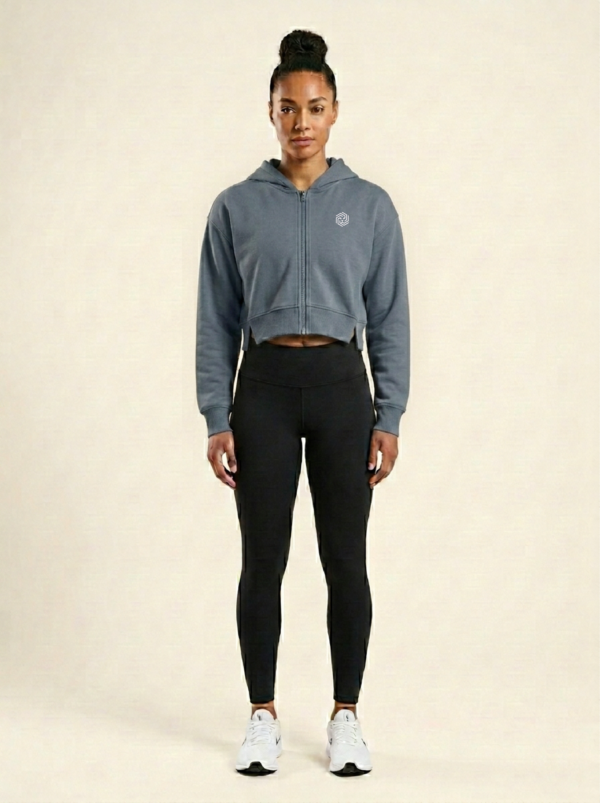 Motion Cropped Hoodie